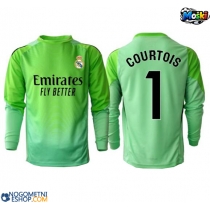 Moški Nogometni dresi Real Madrid Thibaut Courtois #1 Vratar Gostujoči 2025-26 Dolgi Rokav